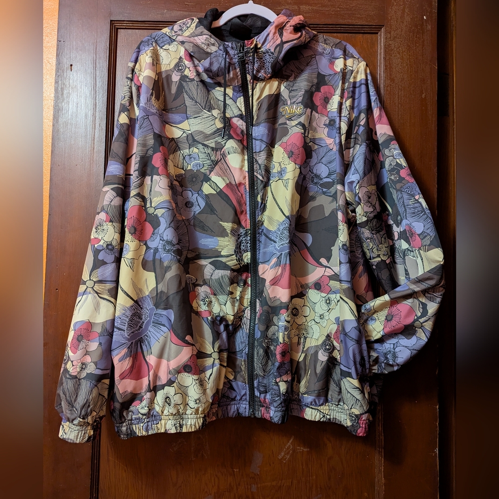 Nike Multicolor Patterned Jacket 2X - image 2